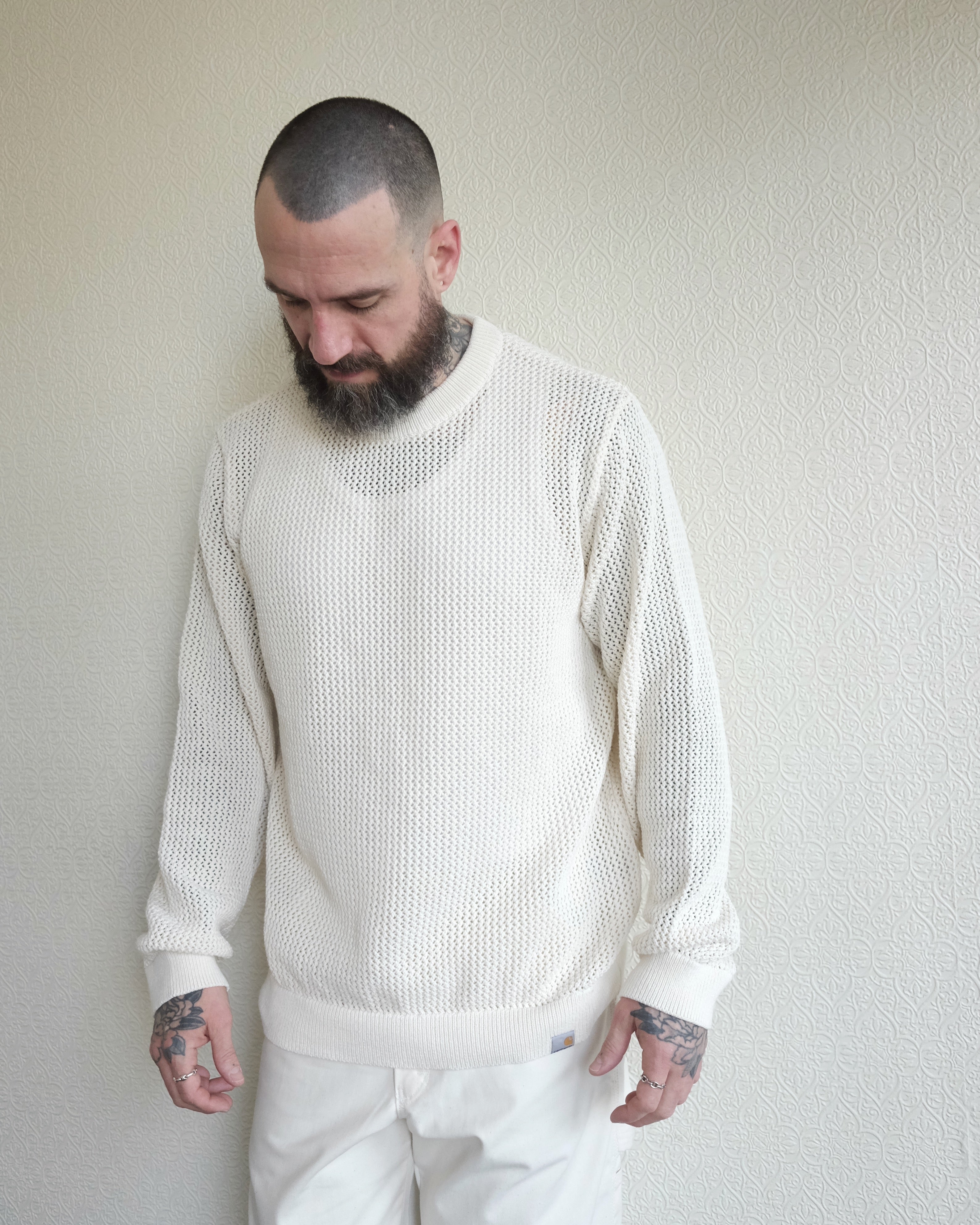 Stockton Sweater, Cream