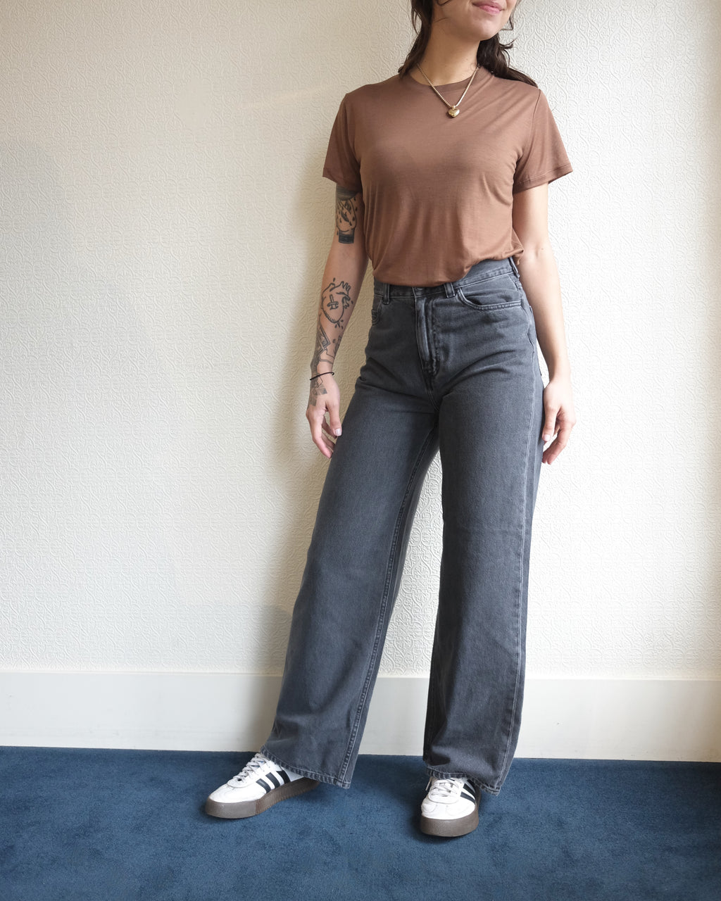 Jane Pant, Black Heavy Stone Wash