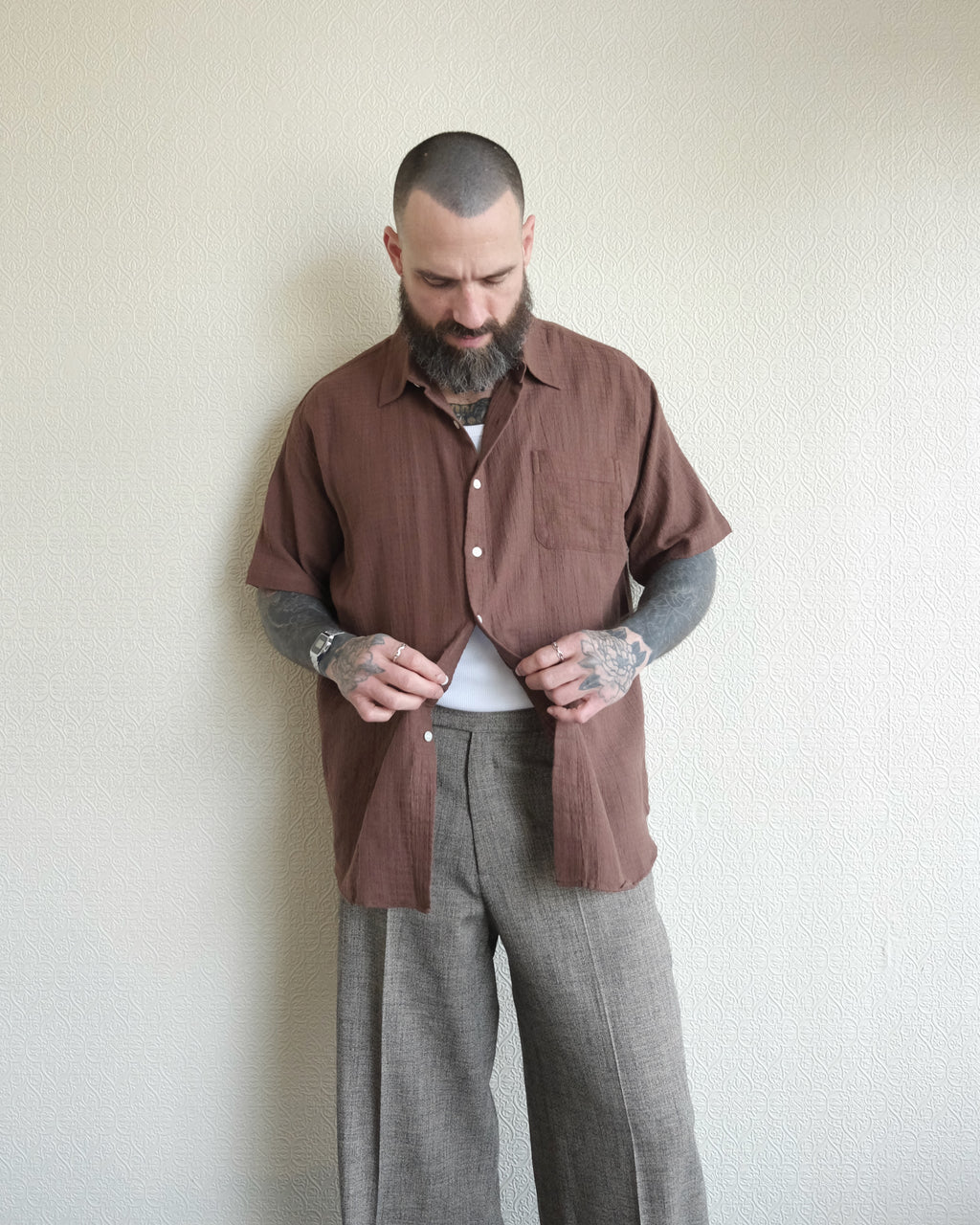 Roque Shirt, Aztec Brown