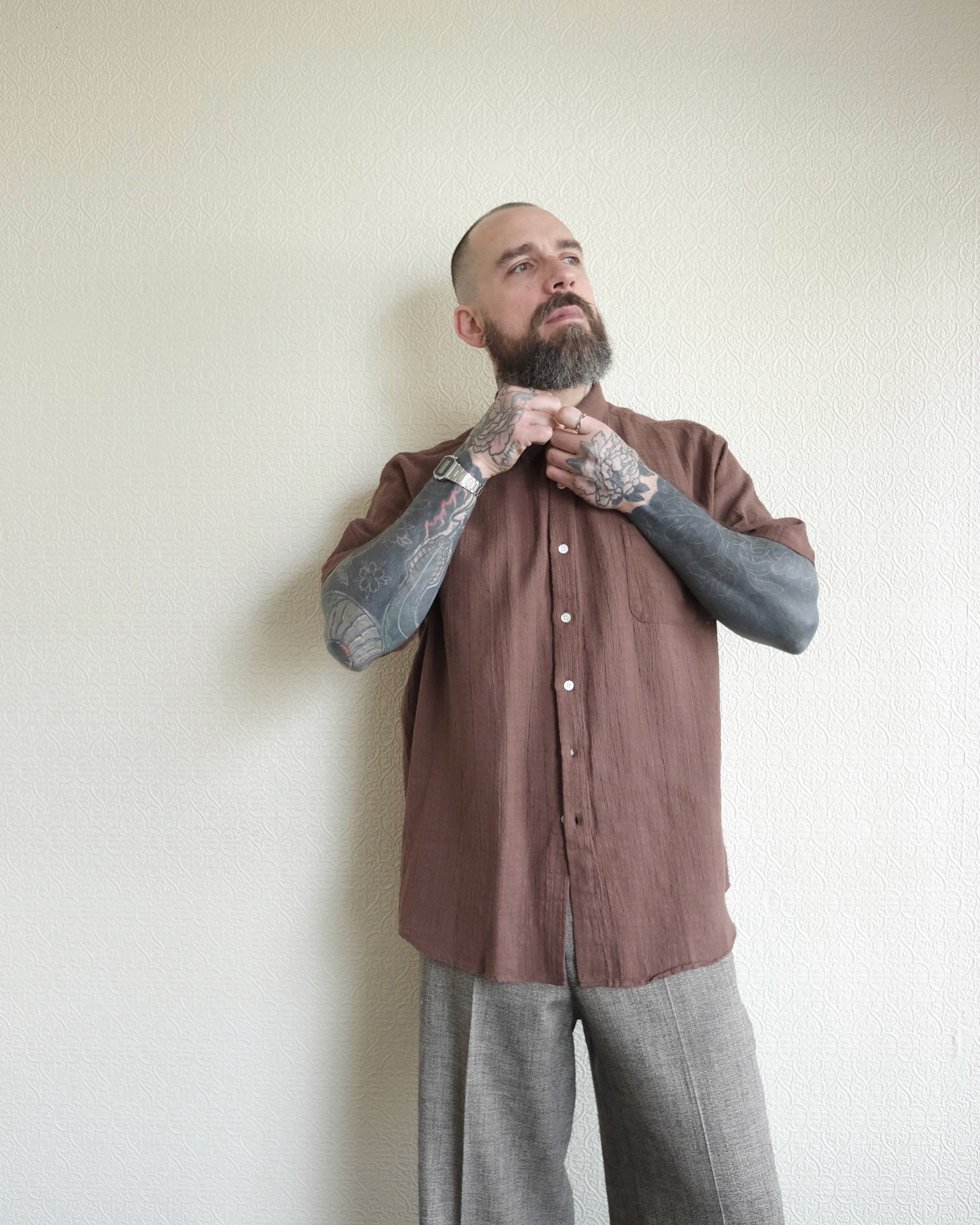 Roque Shirt, Aztec Brown