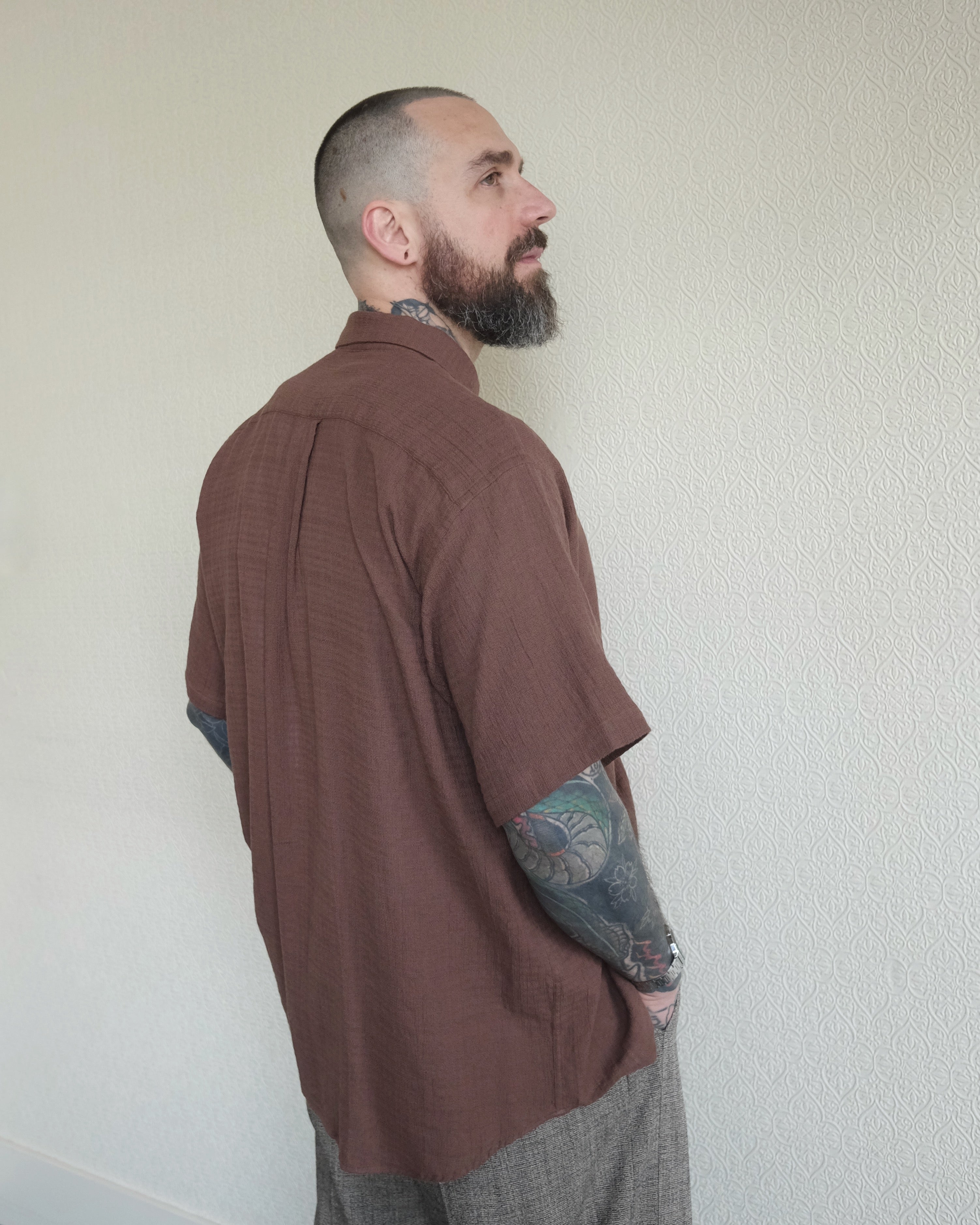 Roque Shirt, Aztec Brown