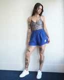 Linen Shorts, Cobalt Blue