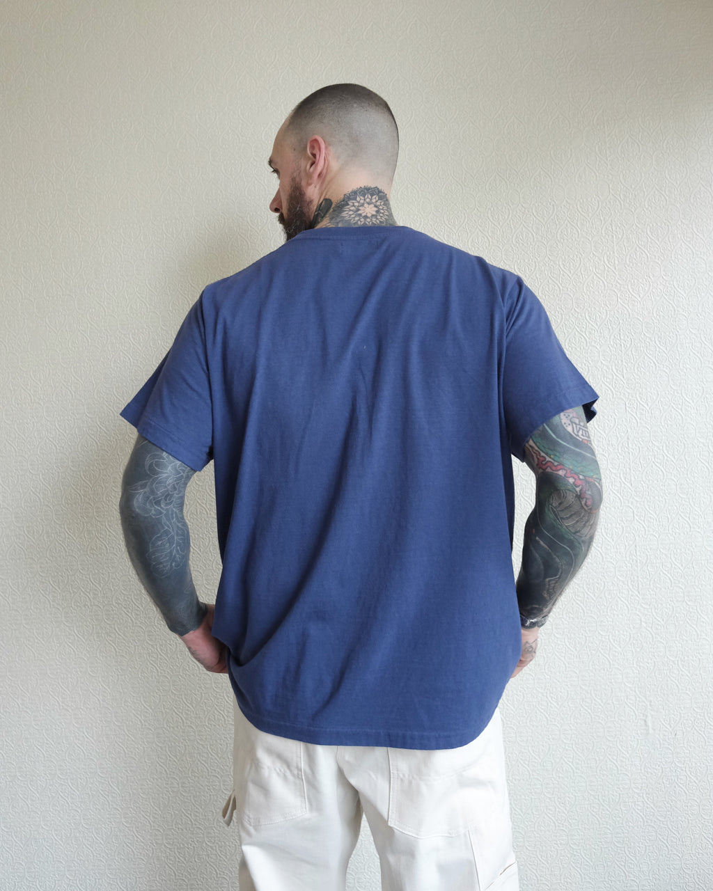 Pocket On Tee, Navy