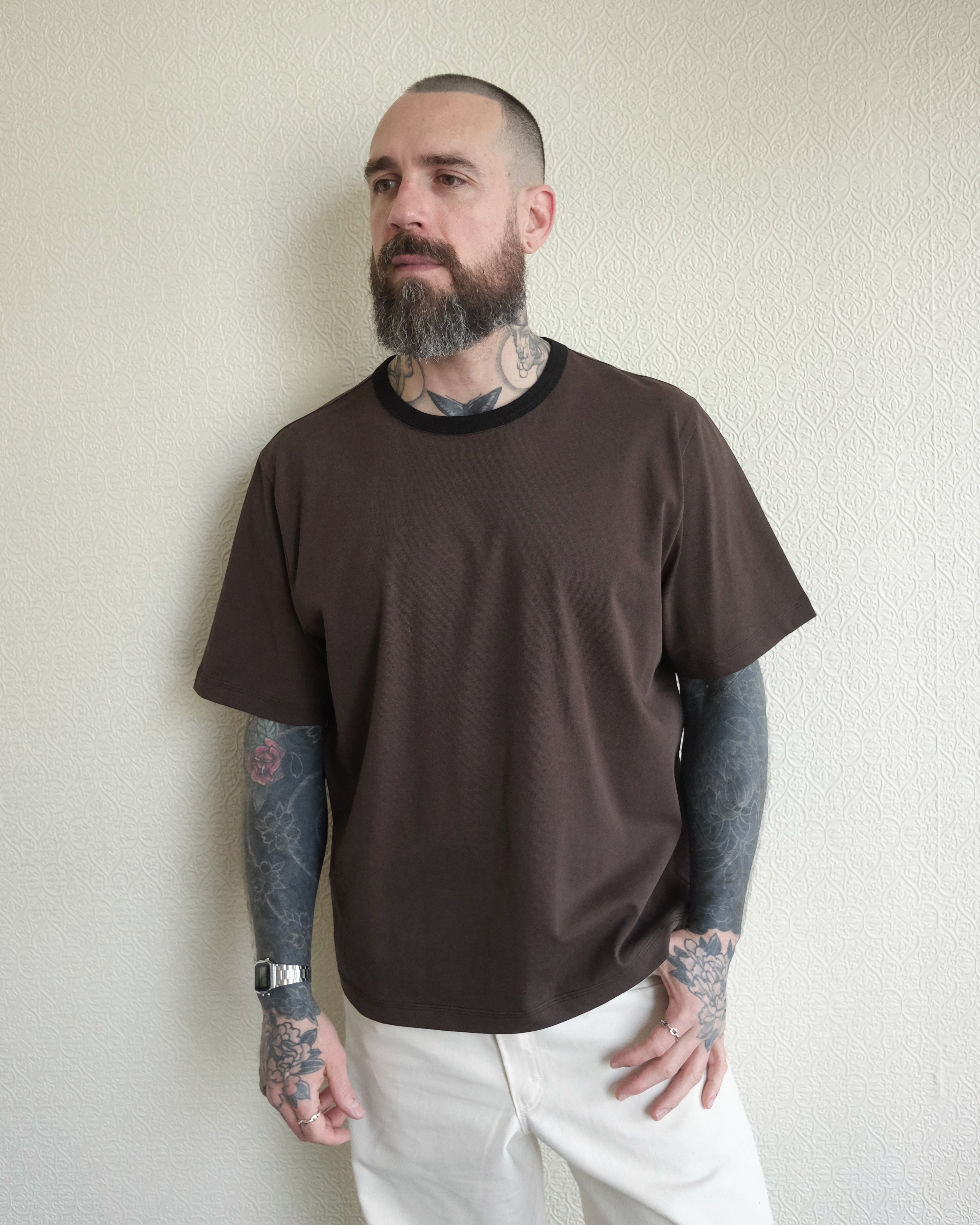 Tenkan Gym Tee, Espresso Black