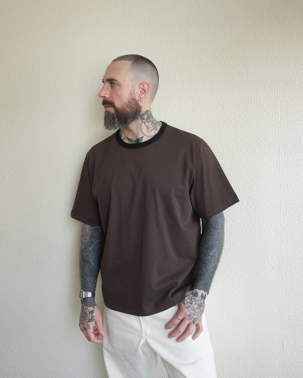 Tenkan Gym Tee, Espresso Black