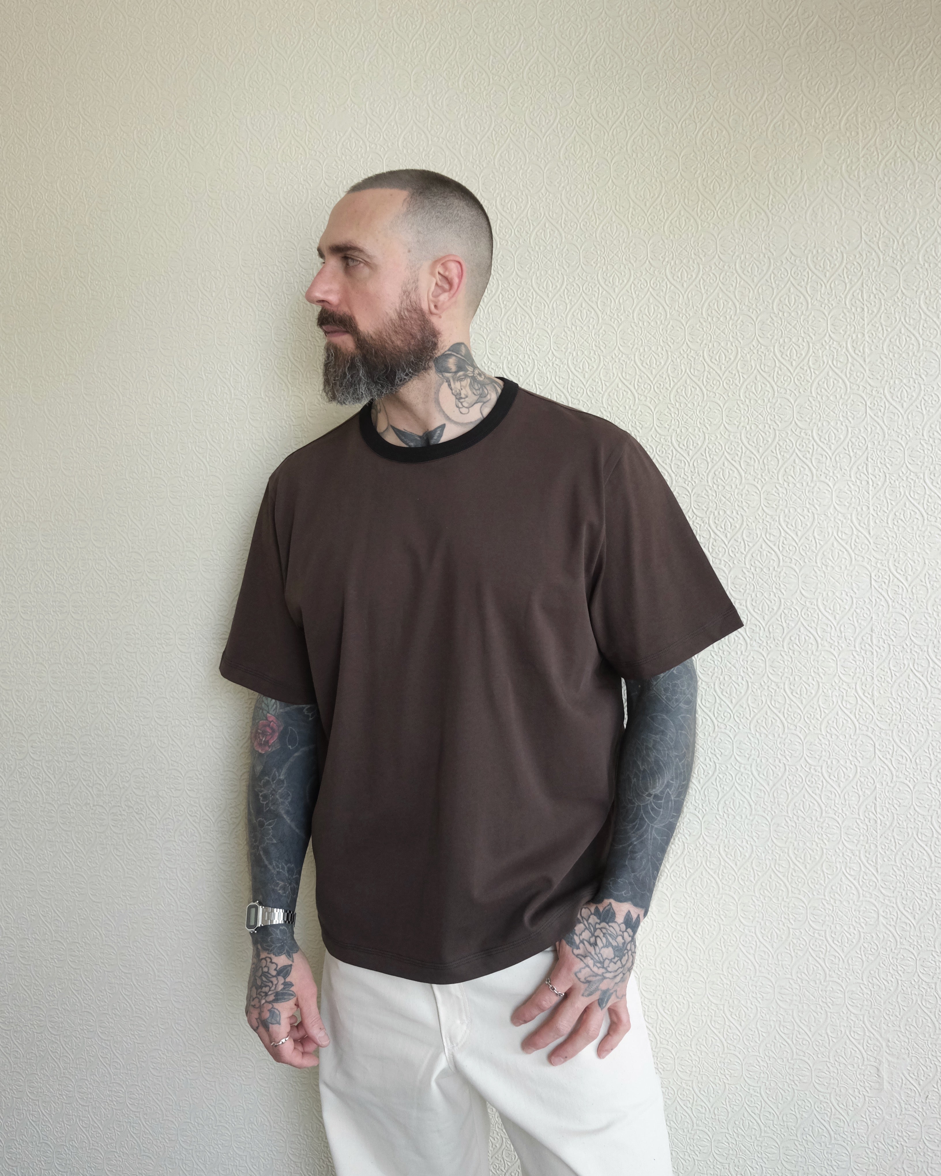 Tenkan Gym Tee, Espresso Black