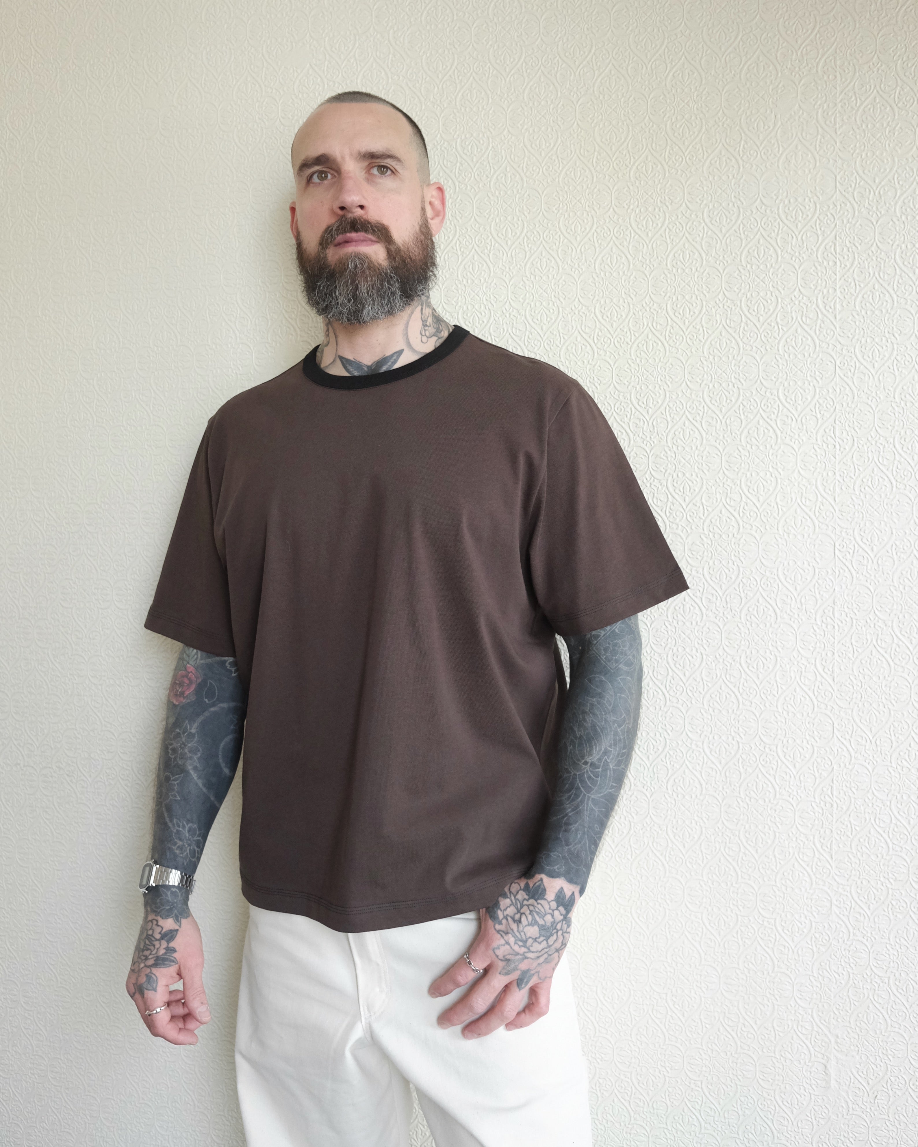 Tenkan Gym Tee, Espresso Black