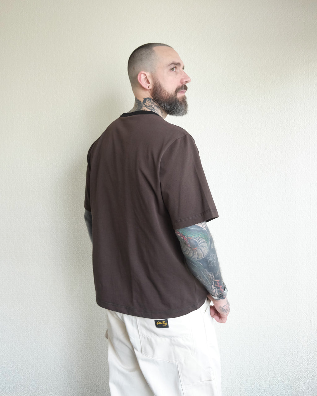 Tenkan Gym Tee, Espresso Black