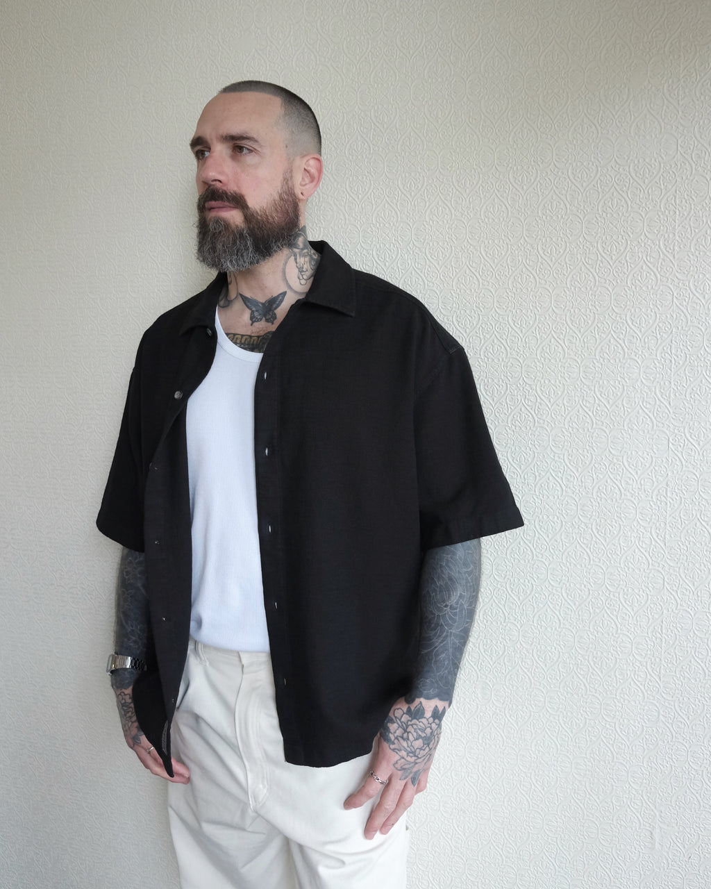 Boxy Short Sleeve, Black