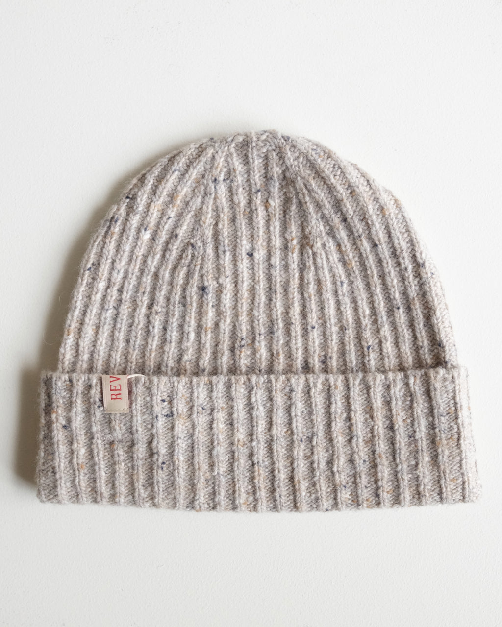 Wool Fleck Beanie, Off White