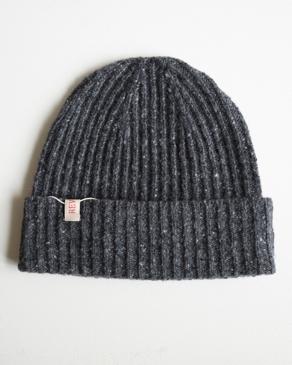 Wool Fleck Beanie, Black