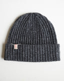 Wool Fleck Beanie, Black