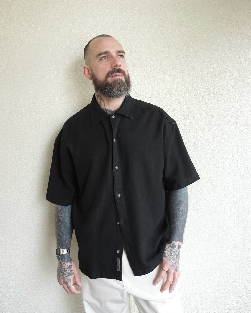 Boxy Short Sleeve, Black
