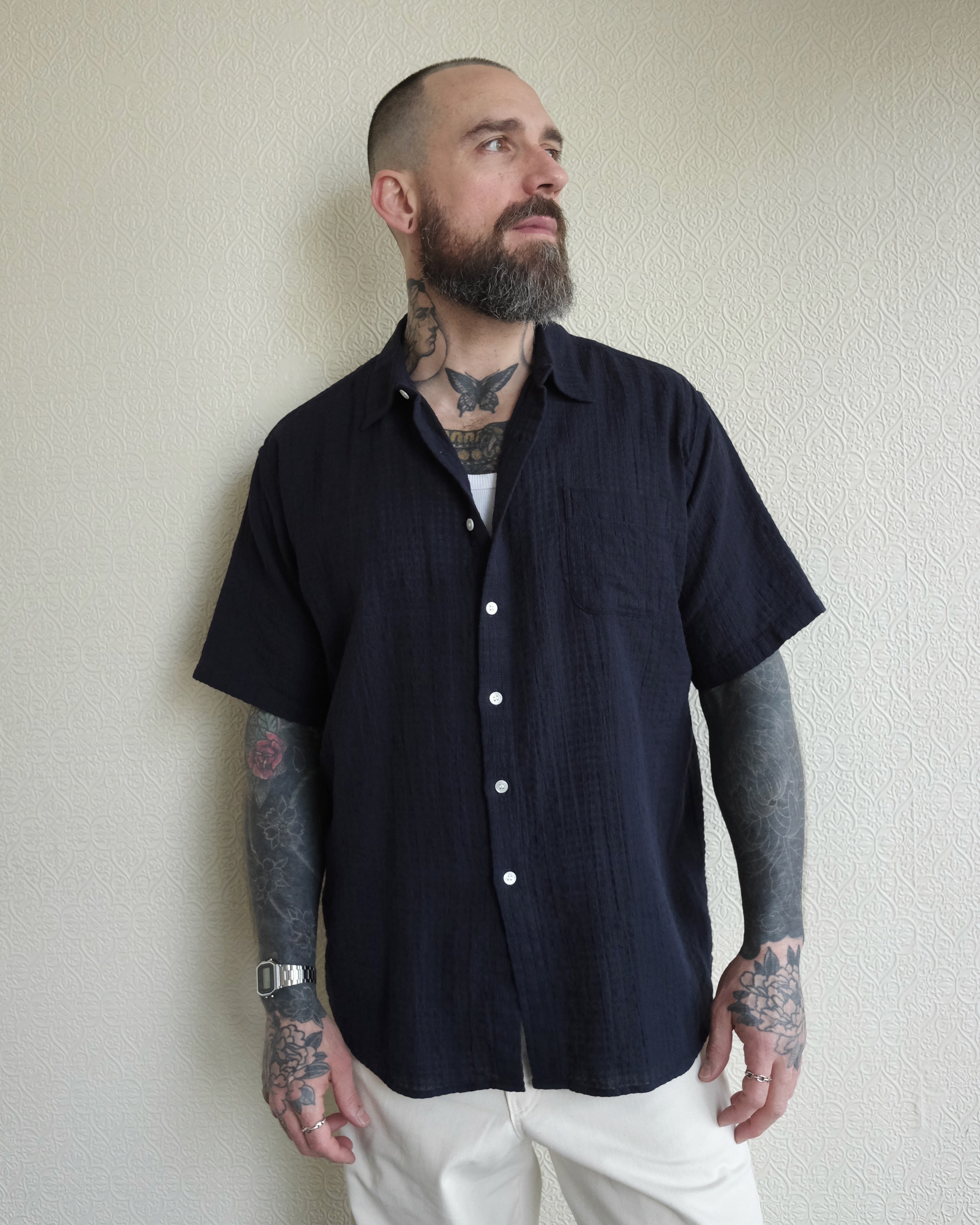 Roque Shirt, Navy