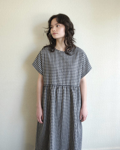 Lustre Dress, Gingham