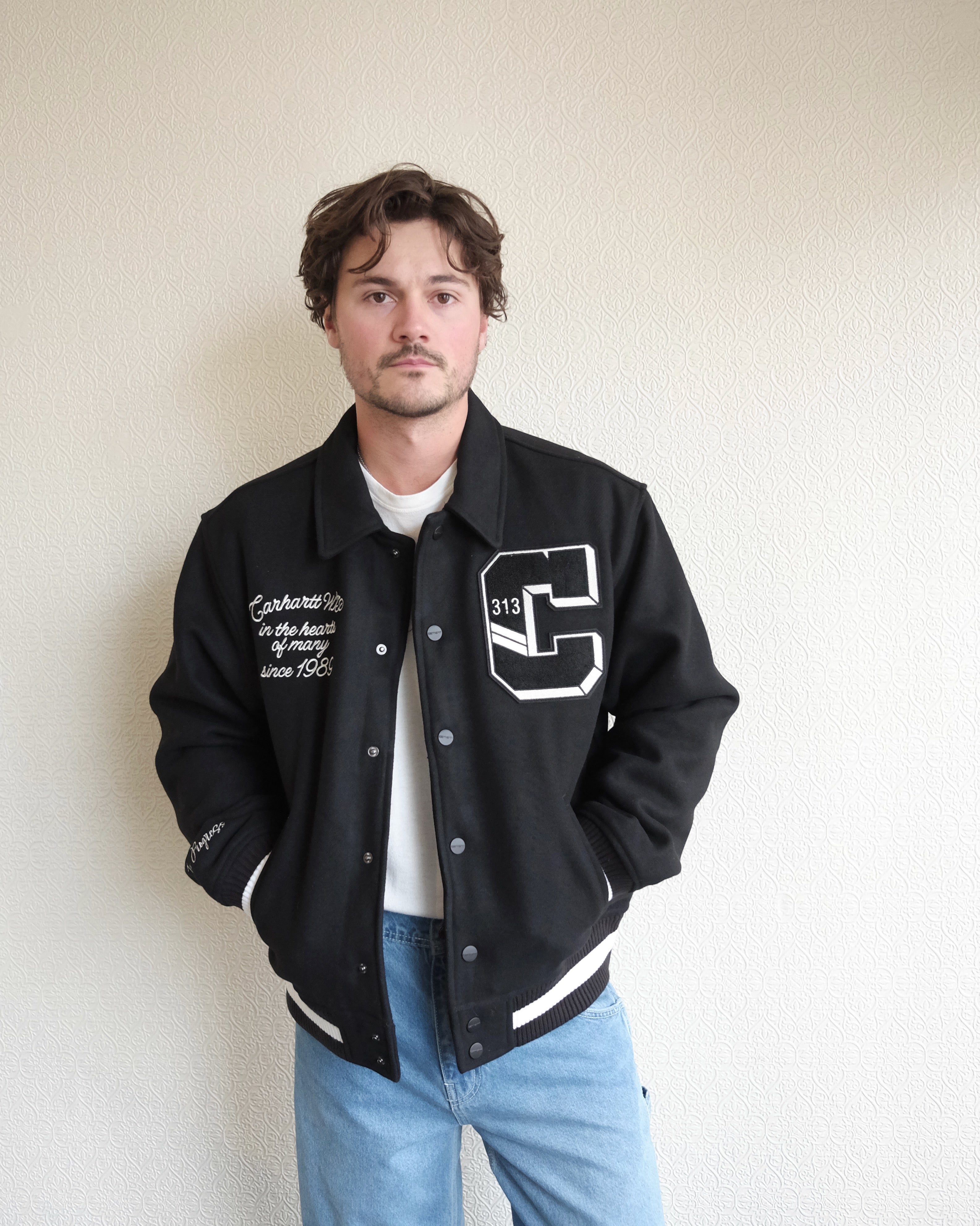 Varsity Jacket, Black