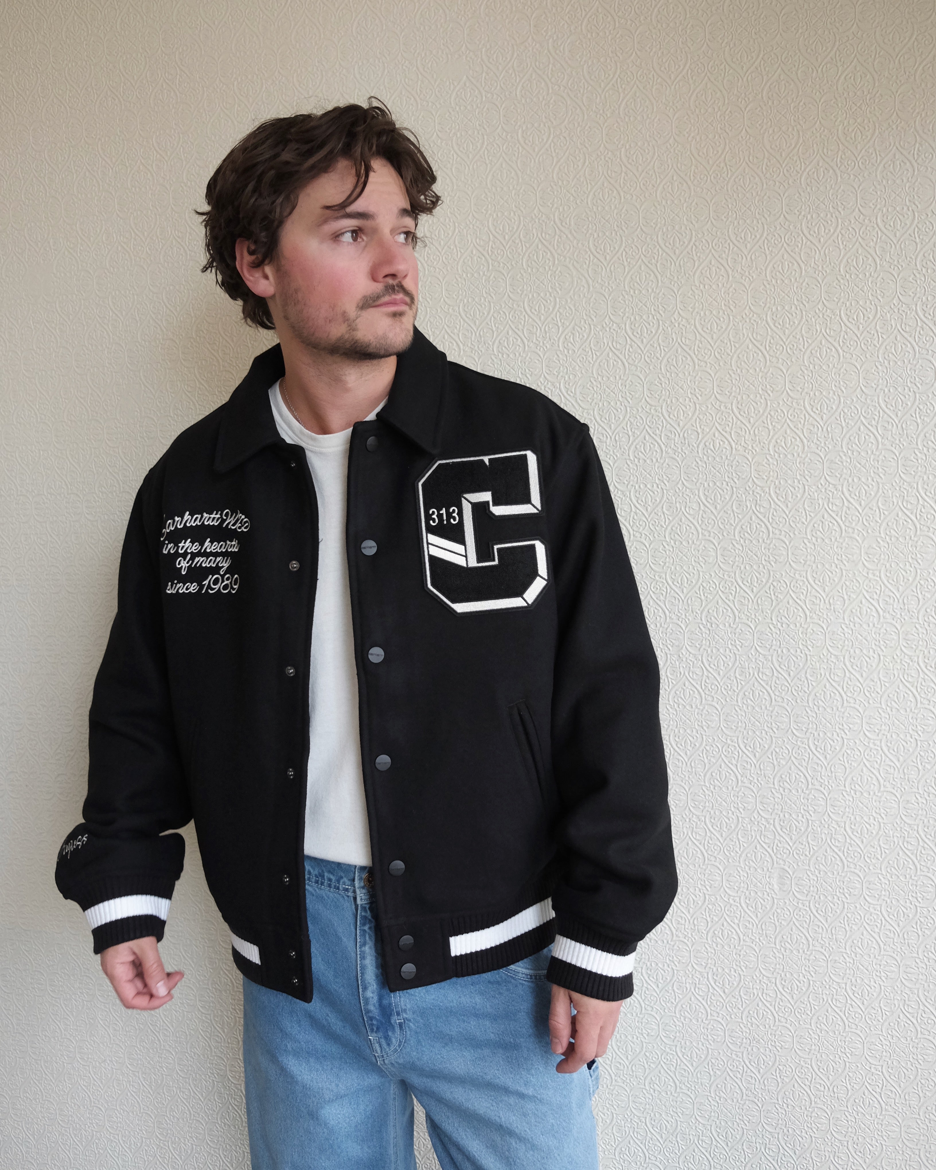 Varsity Jacket, Black