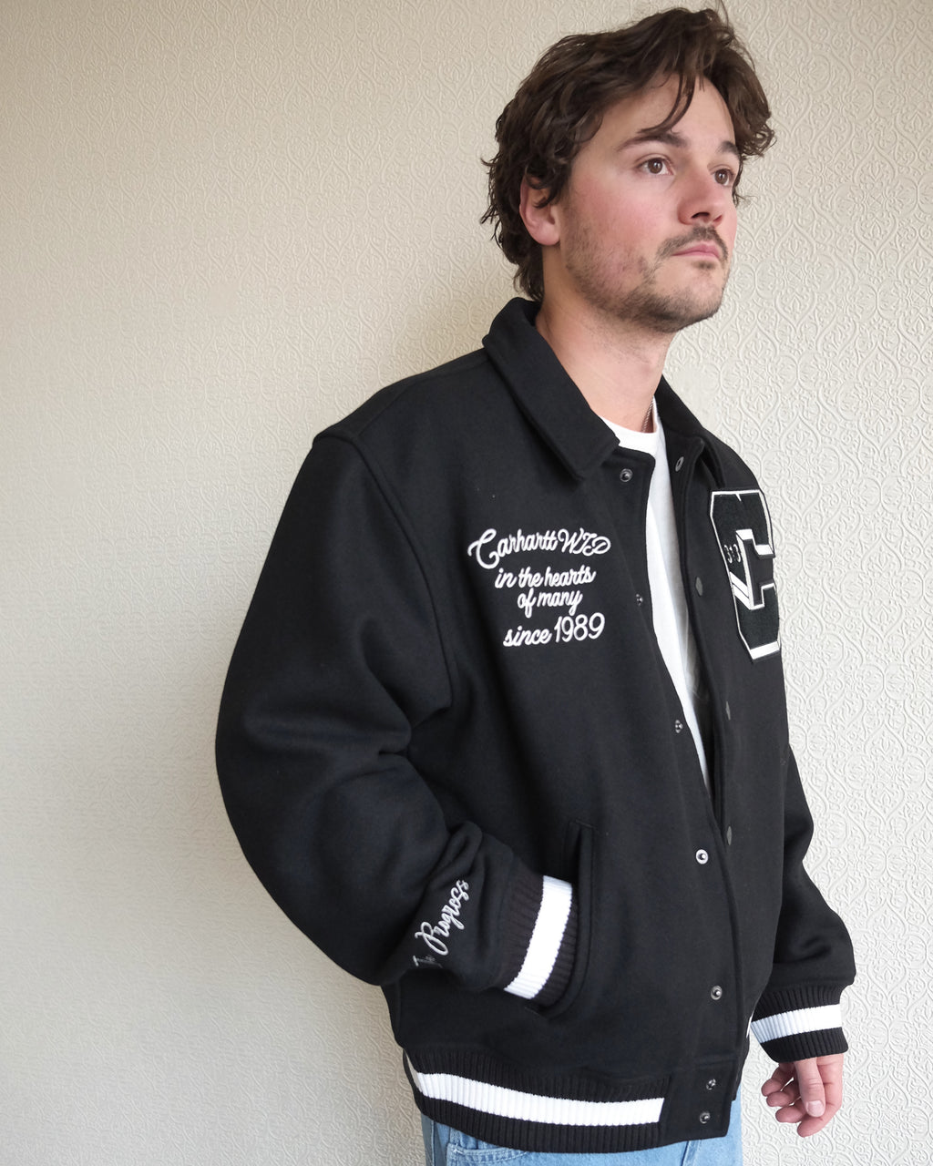 Varsity Jacket, Black