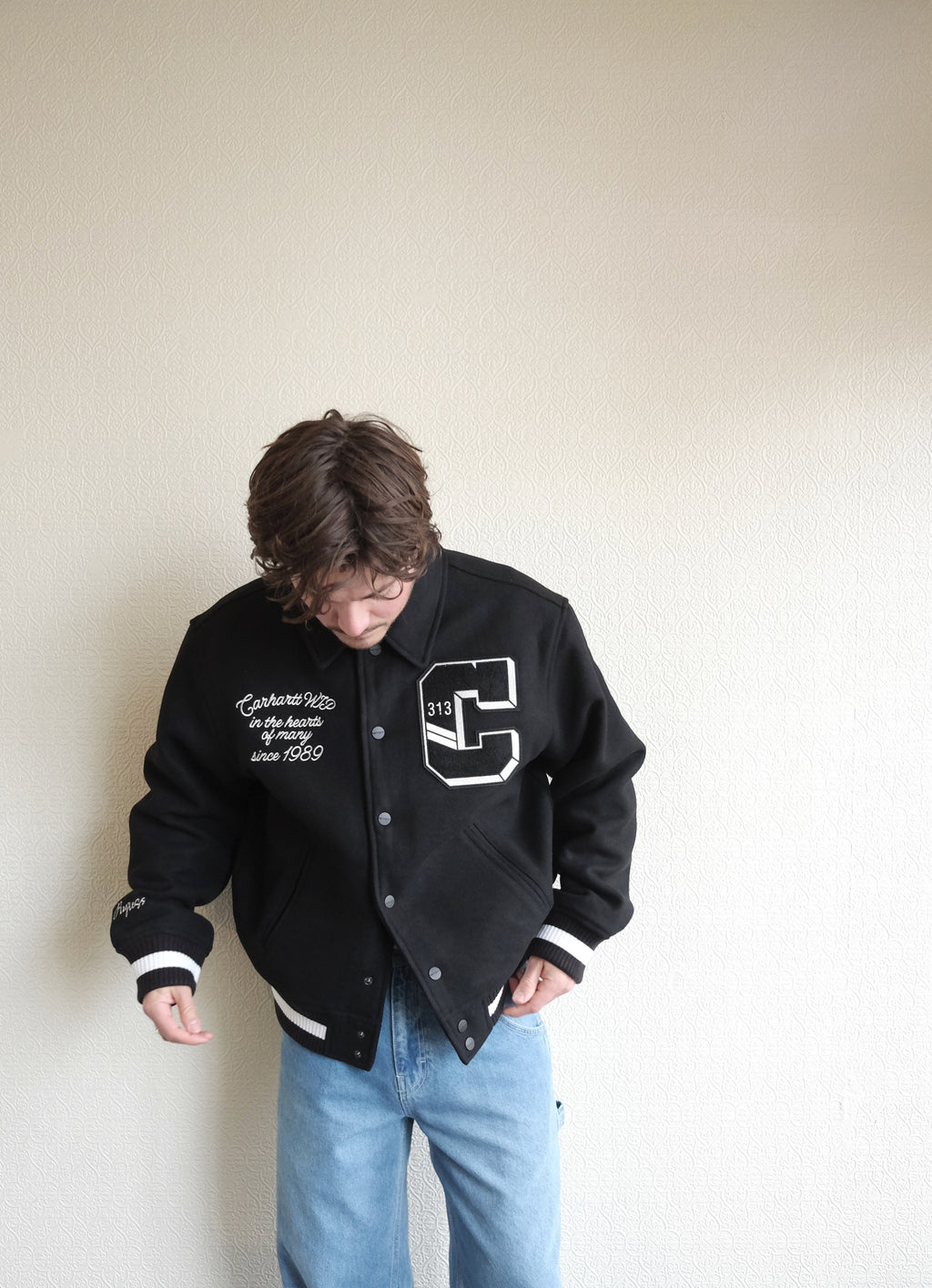Varsity Jacket, Black