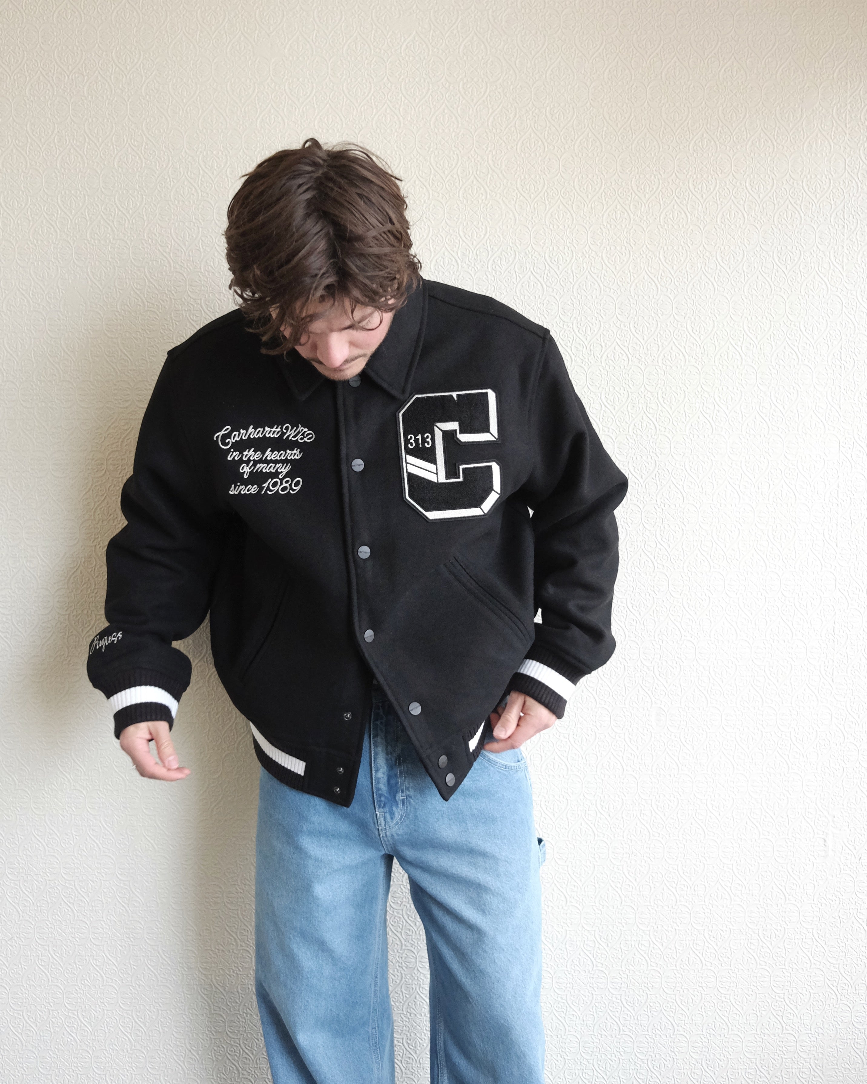 Varsity Jacket, Black