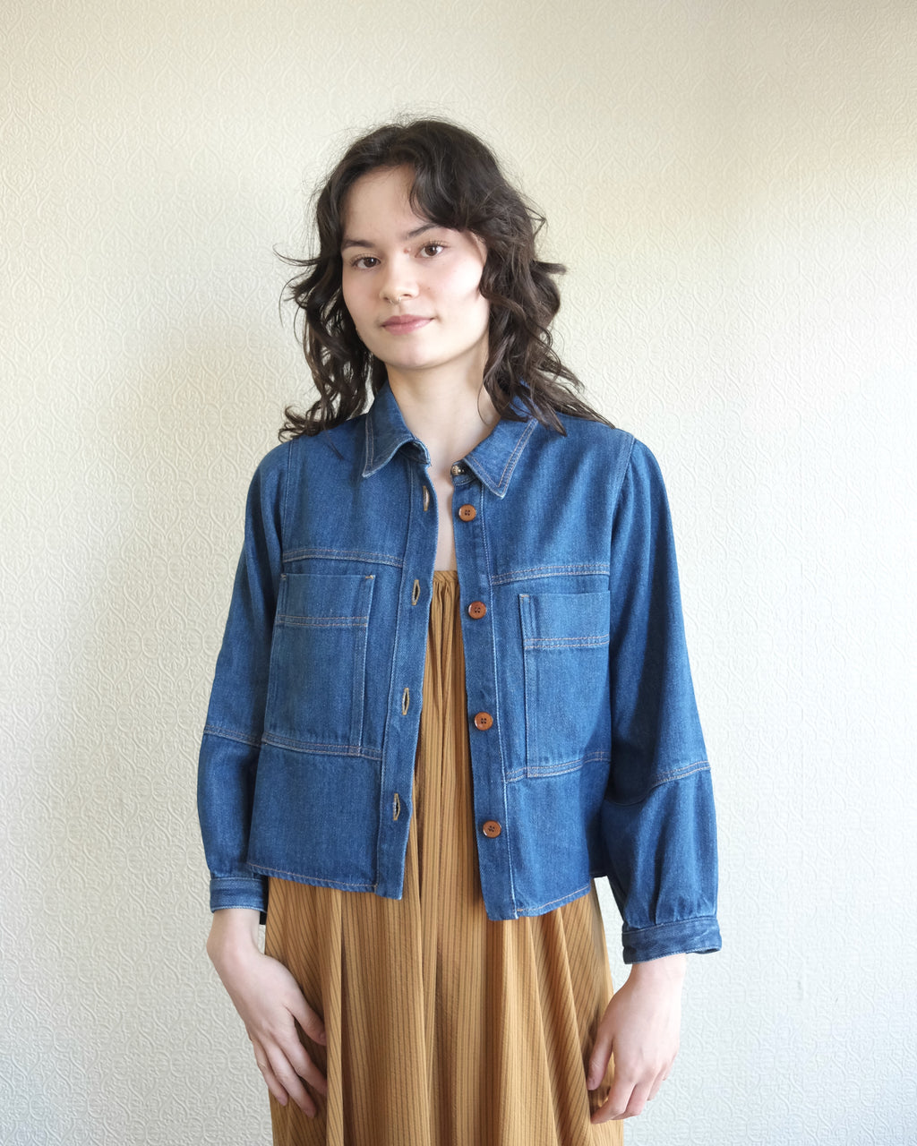 Leone Overshirt, Denim