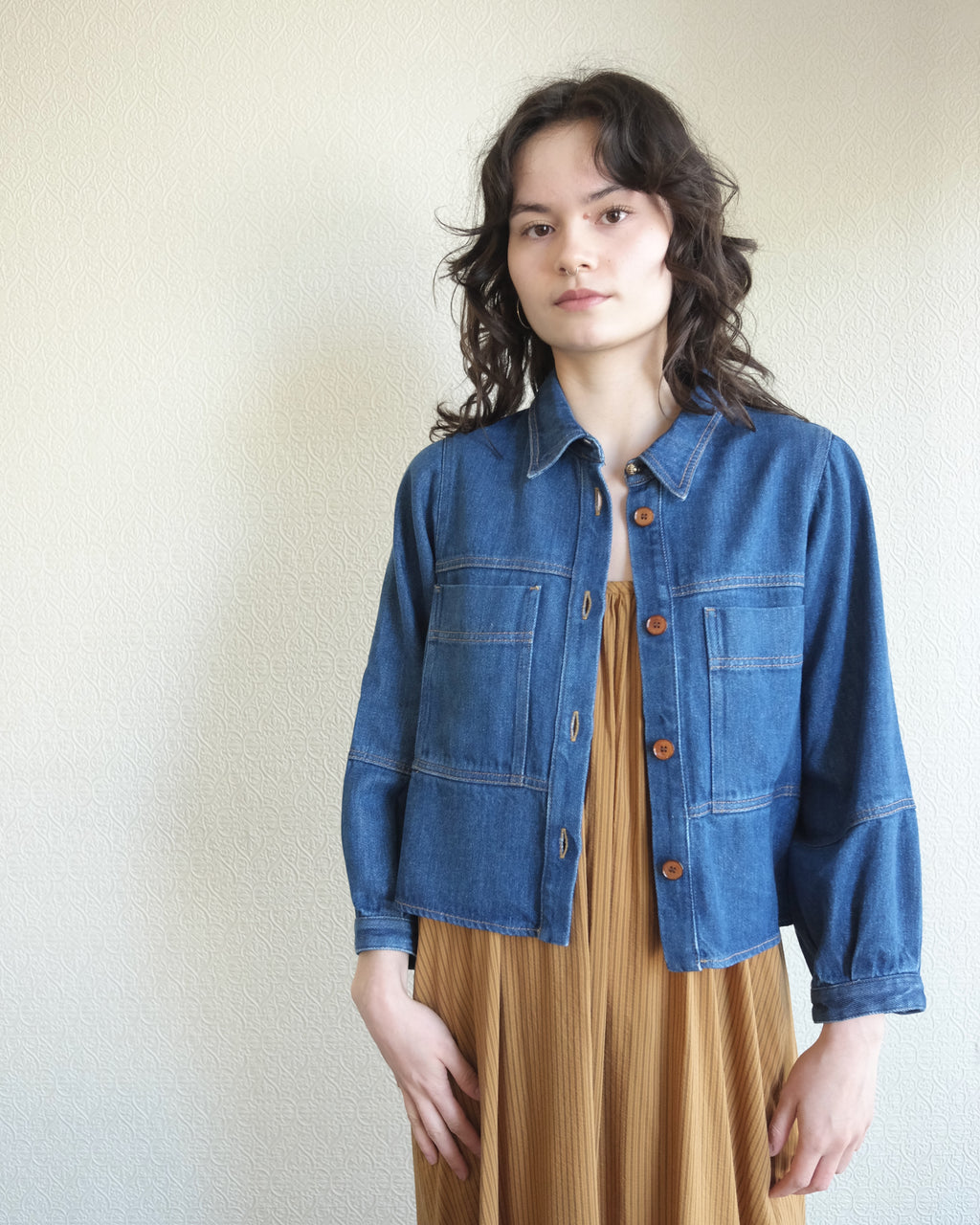 Leone Overshirt, Denim