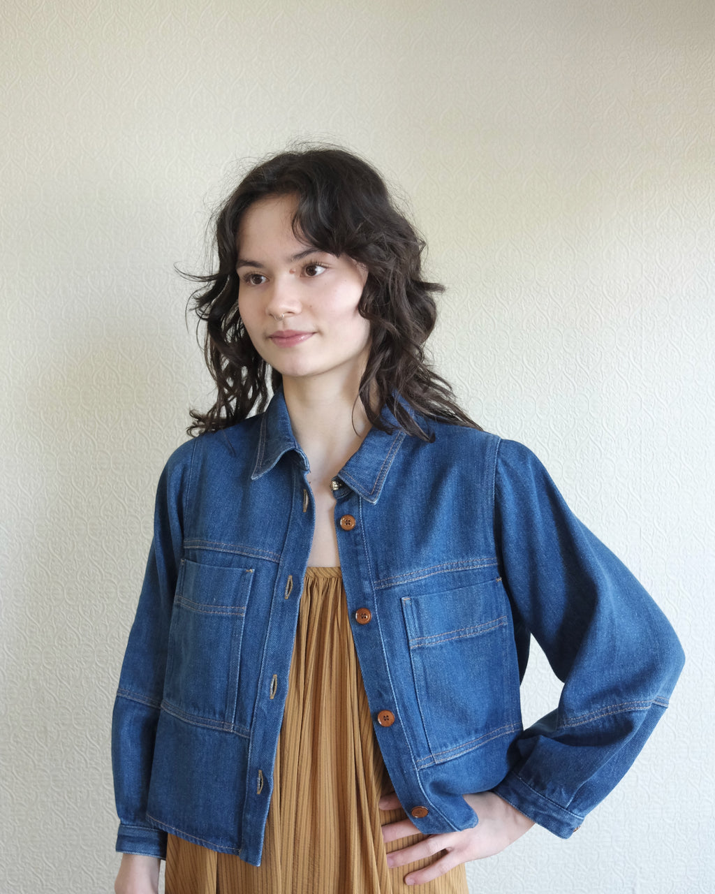 Leone Overshirt, Denim