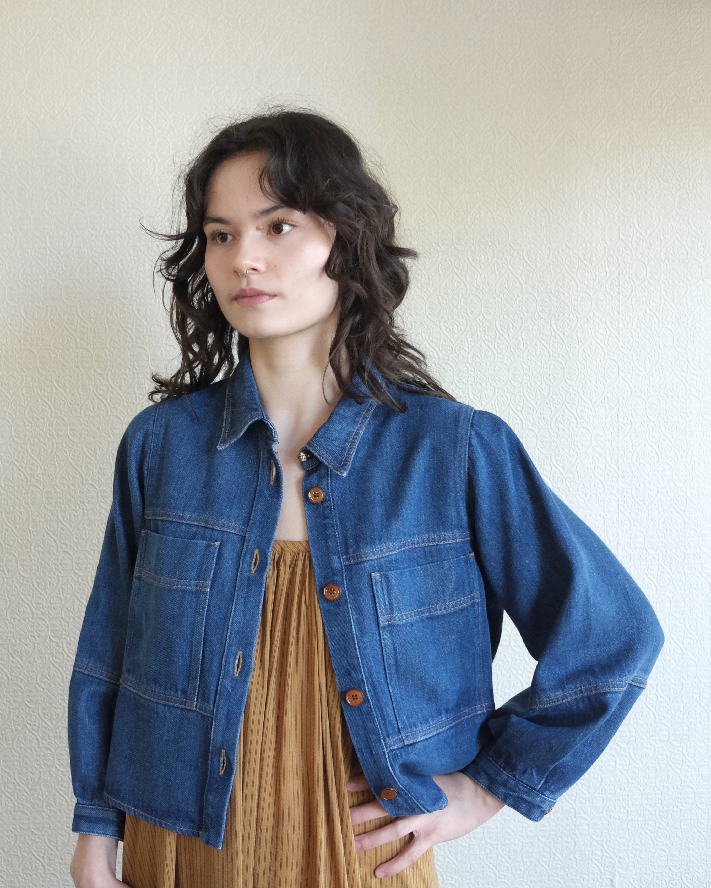 Leone Overshirt, Denim