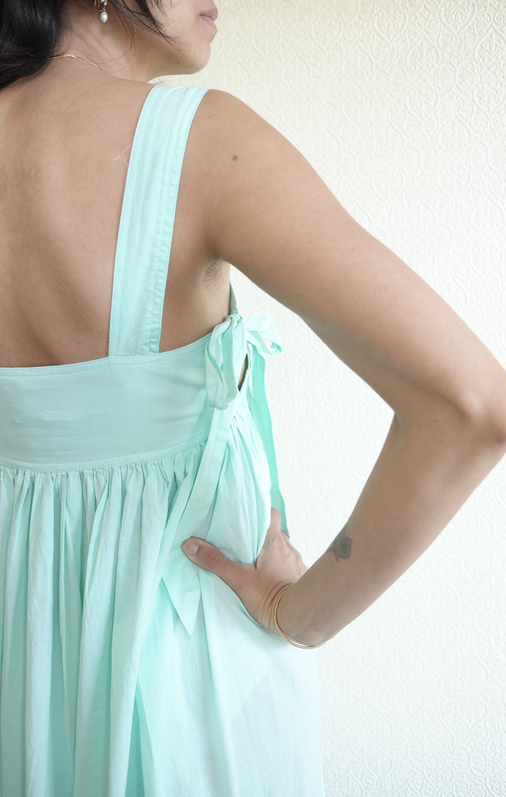 Aspen Midi Dress, Mint