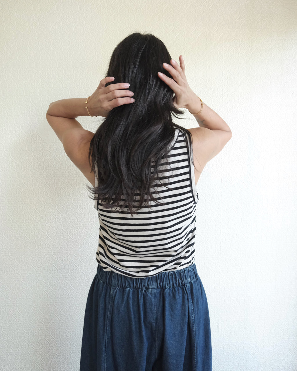 Dili Top, Stripes