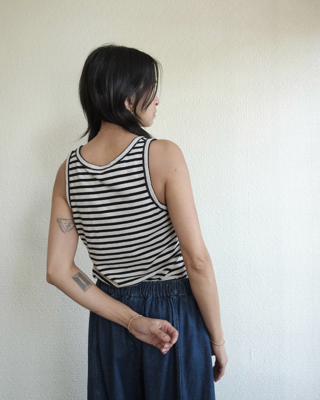 Dili Top, Stripes