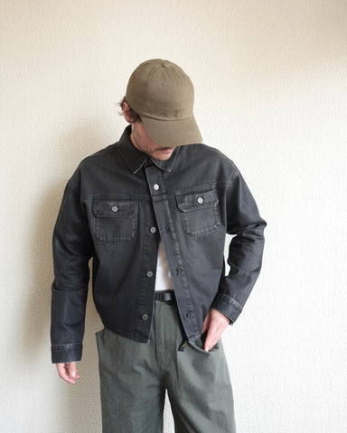 Syon Shirt Jacket, Black