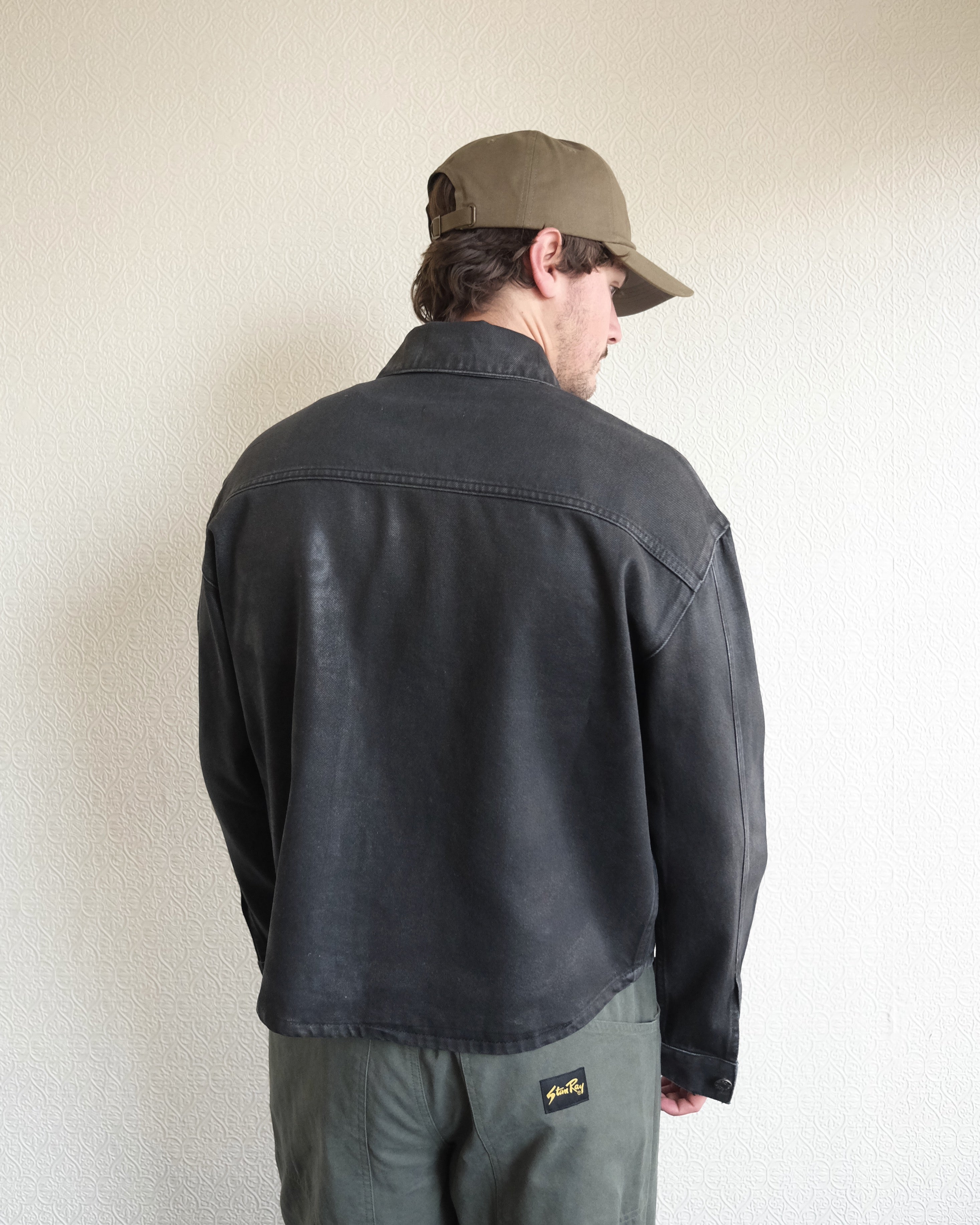 Syon Shirt Jacket, Black