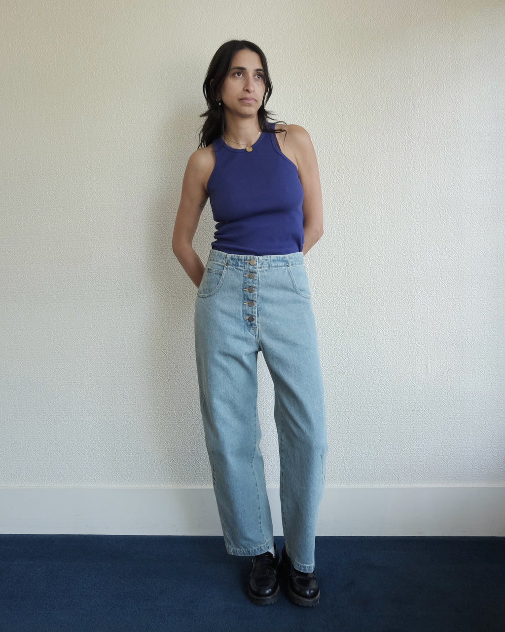Elkin Pant, Washed Mission Denim