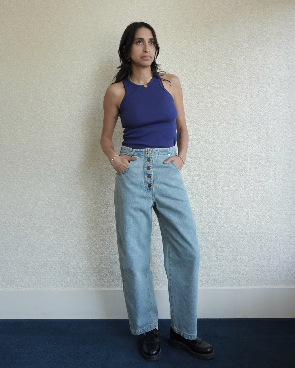 Elkin Pant, Washed Mission Denim