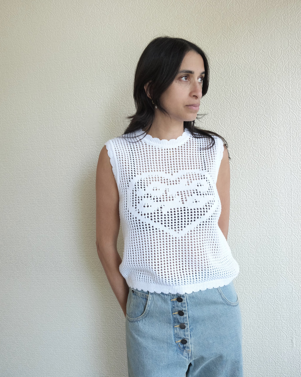 Elise Top, Crochet Heart