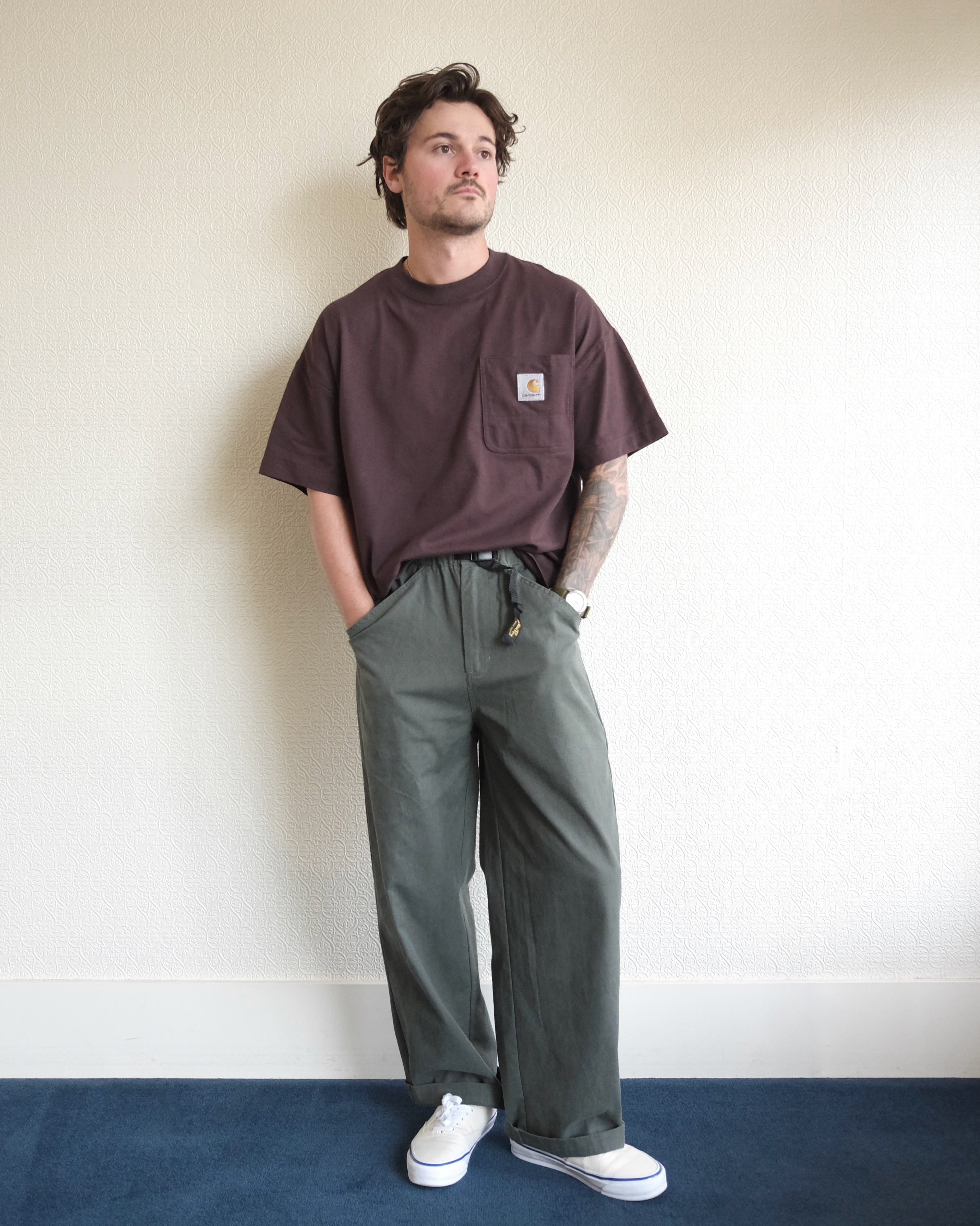 Work Pocket Tee, Palisander