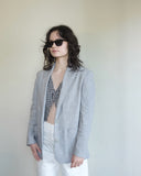 Fan Blazer, Grey