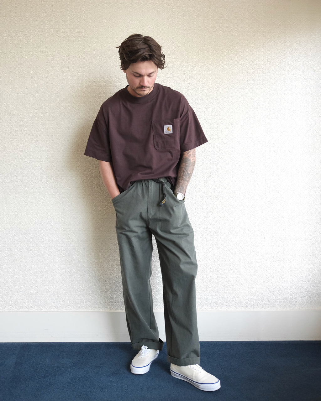 Work Pocket Tee, Palisander