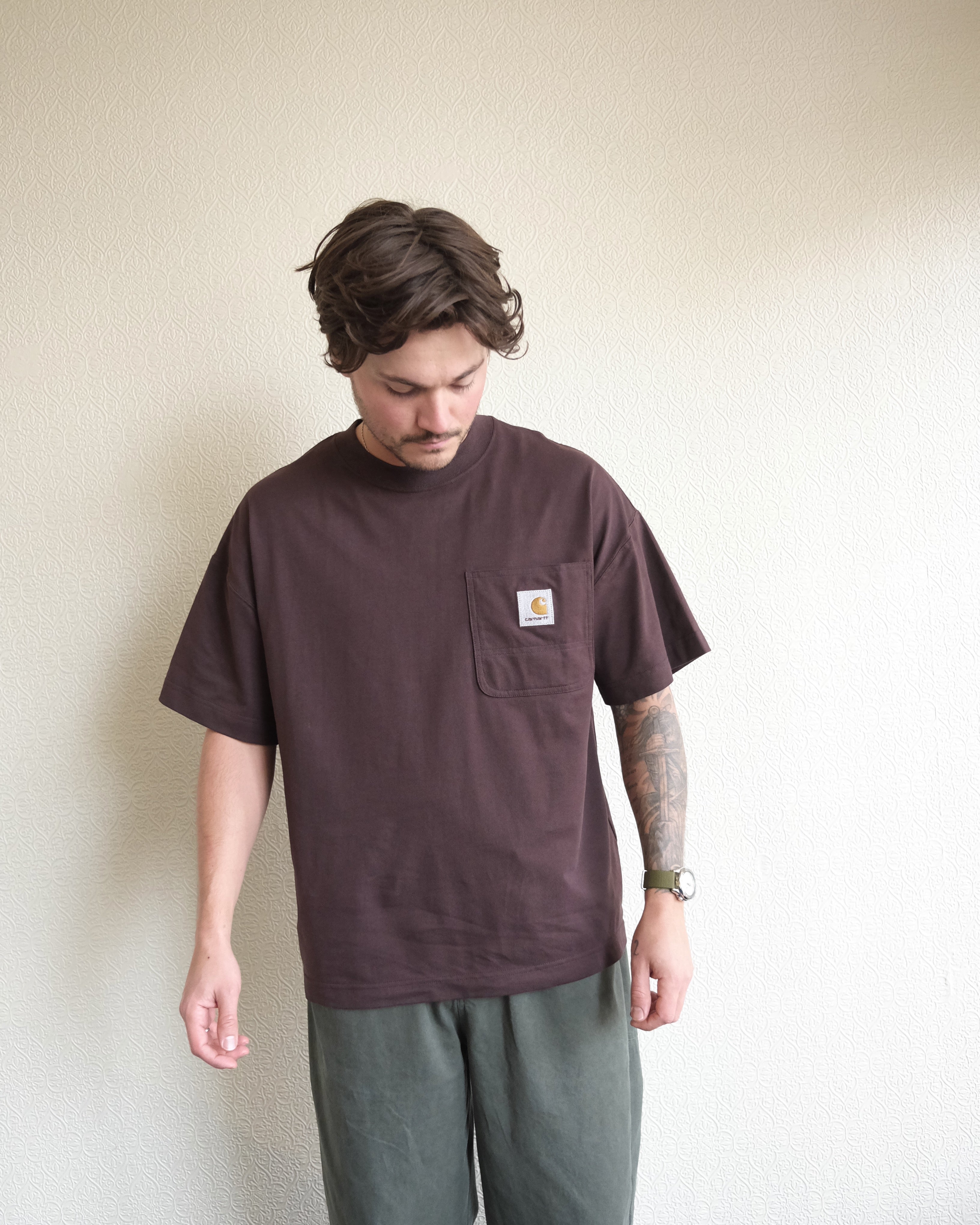 Work Pocket Tee, Palisander