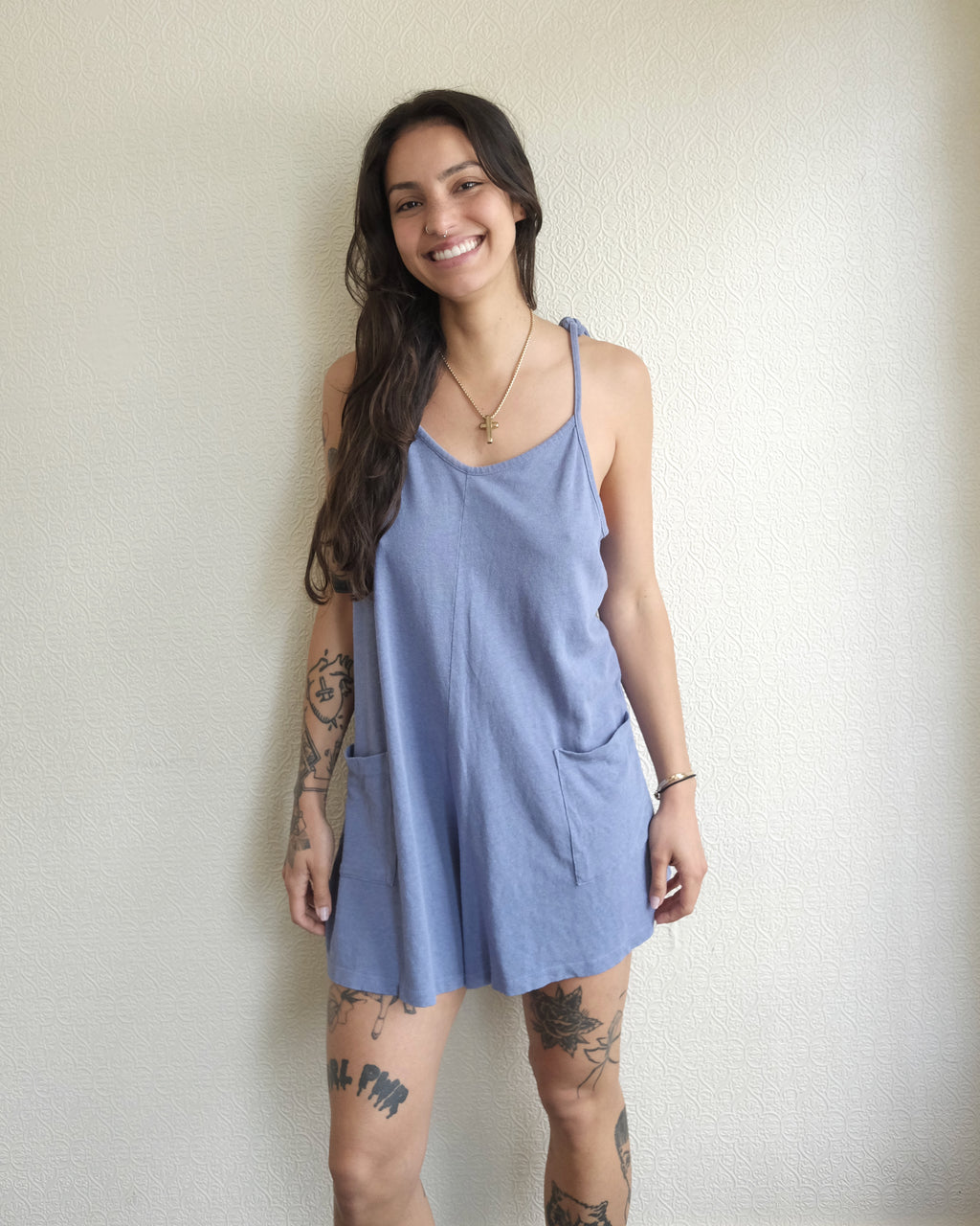 Sespe Romper, Lavender Violet