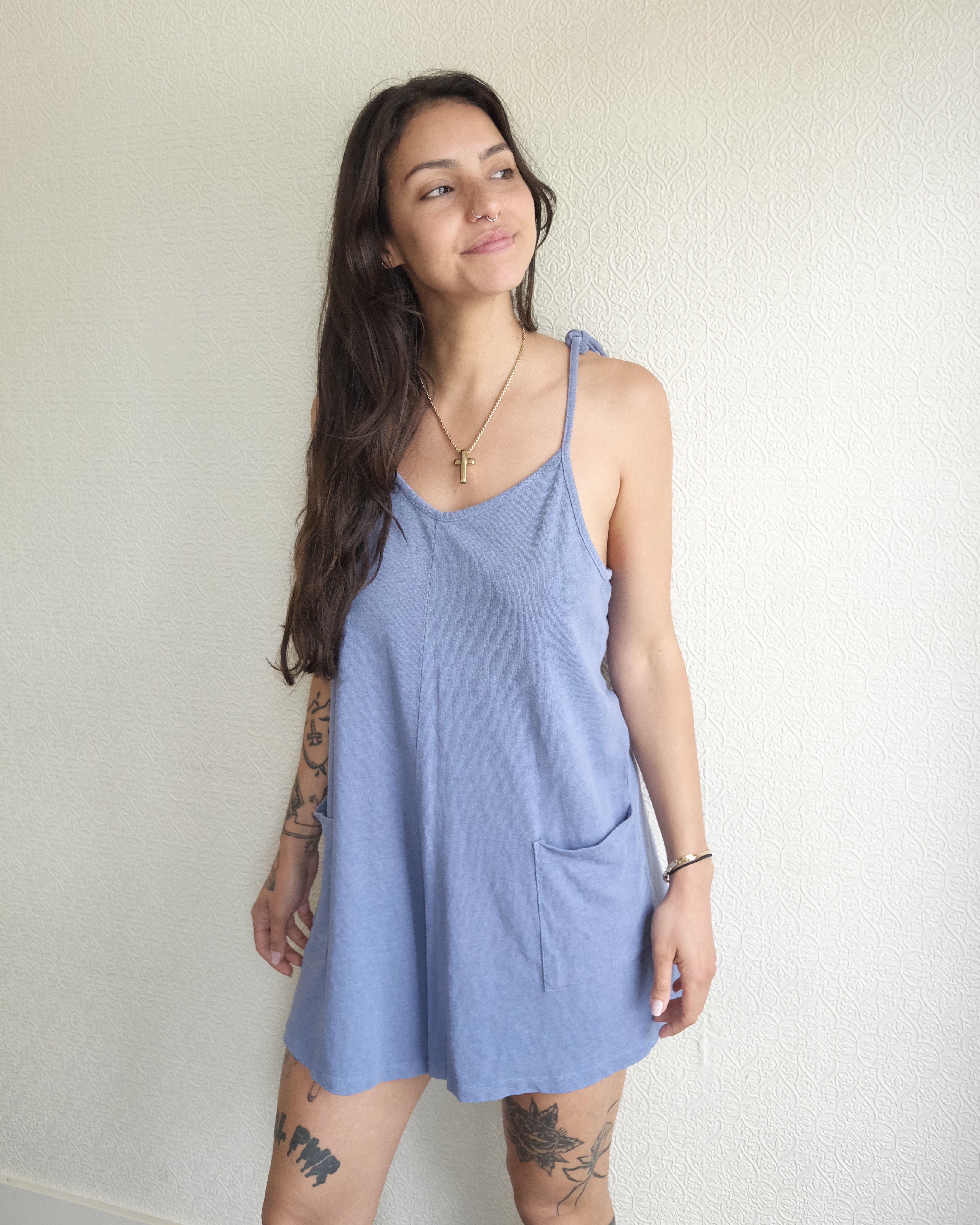 Sespe Romper, Lavender Violet