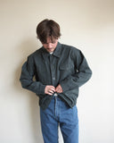 Silva Jacket, Dark Green Canvas