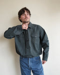 Silva Jacket, Dark Green Canvas