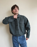 Silva Jacket, Dark Green Canvas