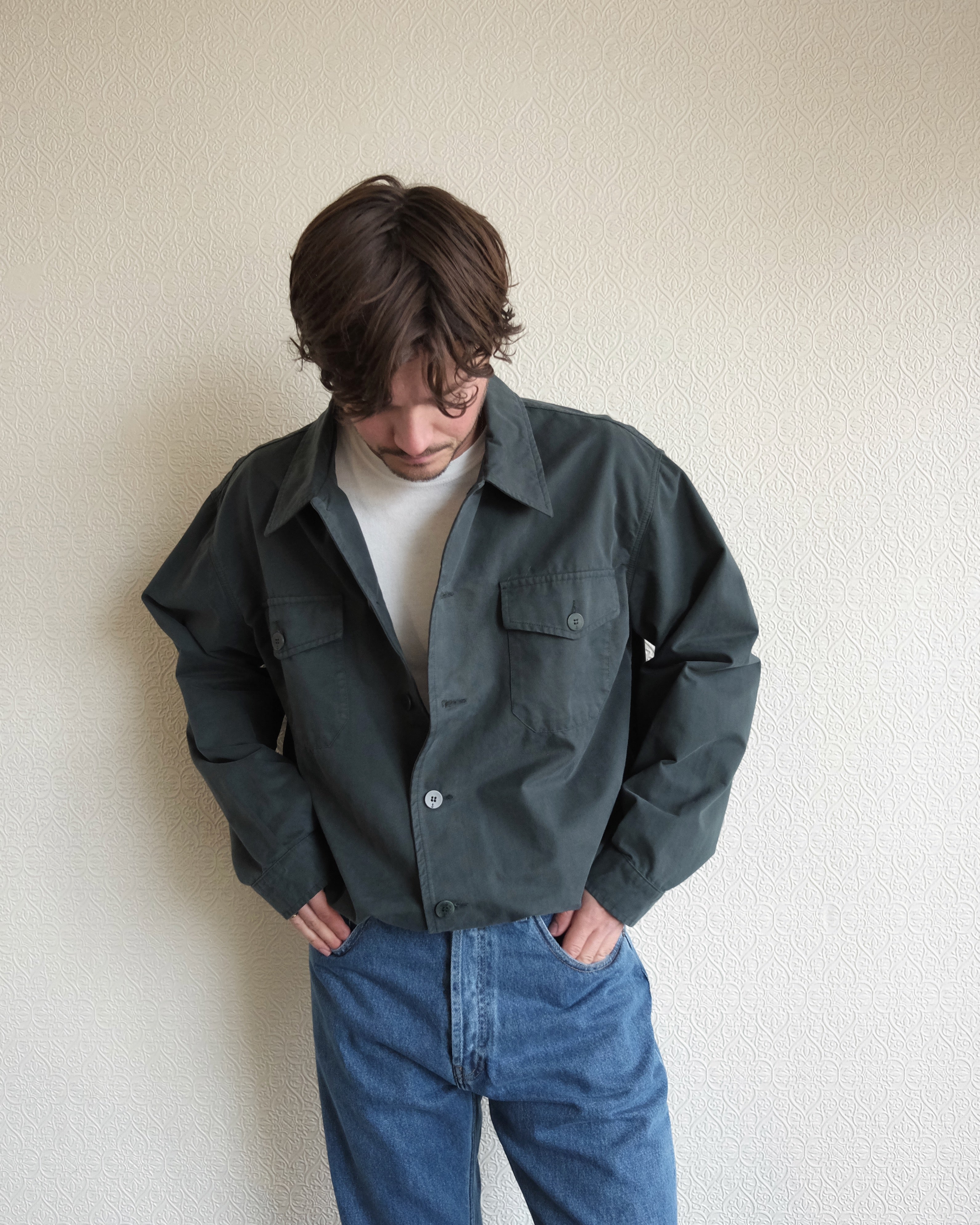 Silva Jacket, Dark Green Canvas