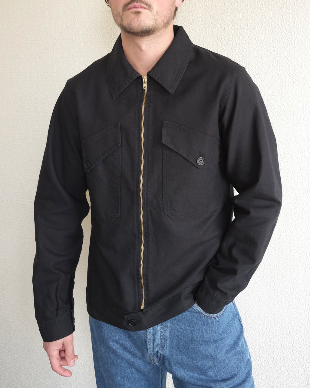 Vetra Mechanic Jacket, Black
