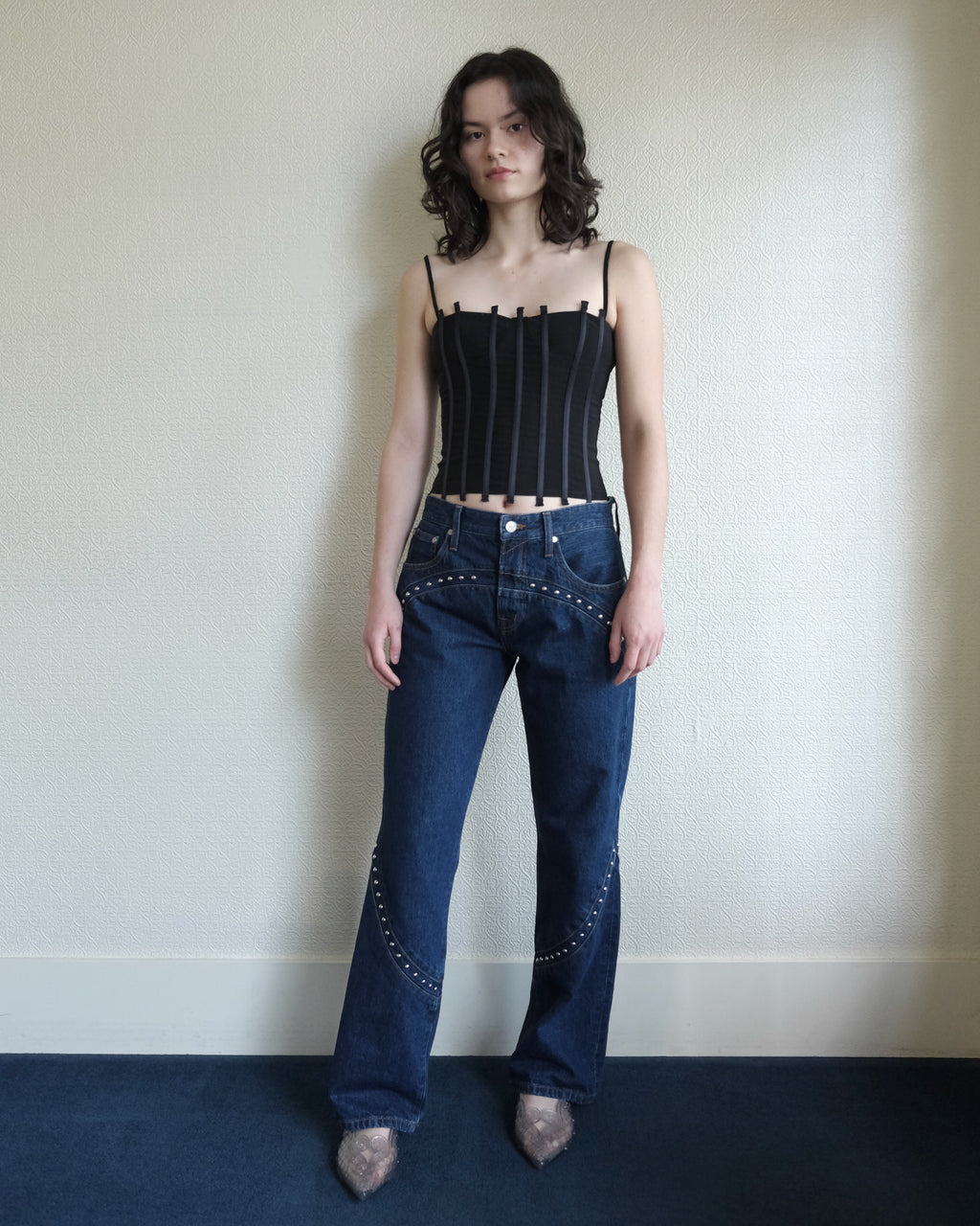 MIAOU Ryleigh Jeans, Dark Navy Wash