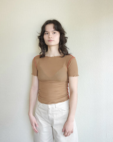 Vein Tee, Alamillo Brown