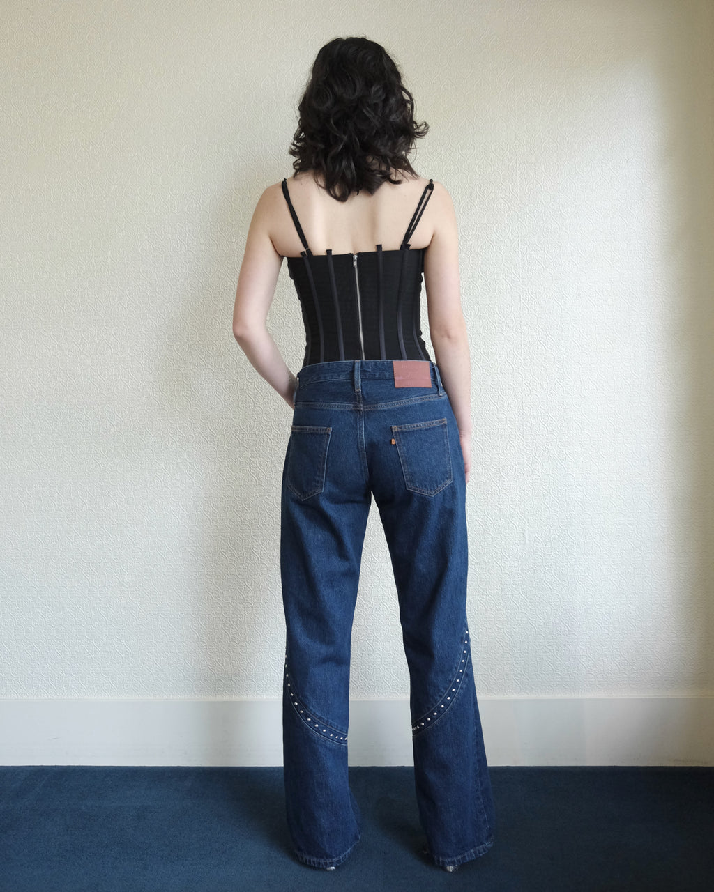 MIAOU Ryleigh Jeans, Dark Navy Wash
